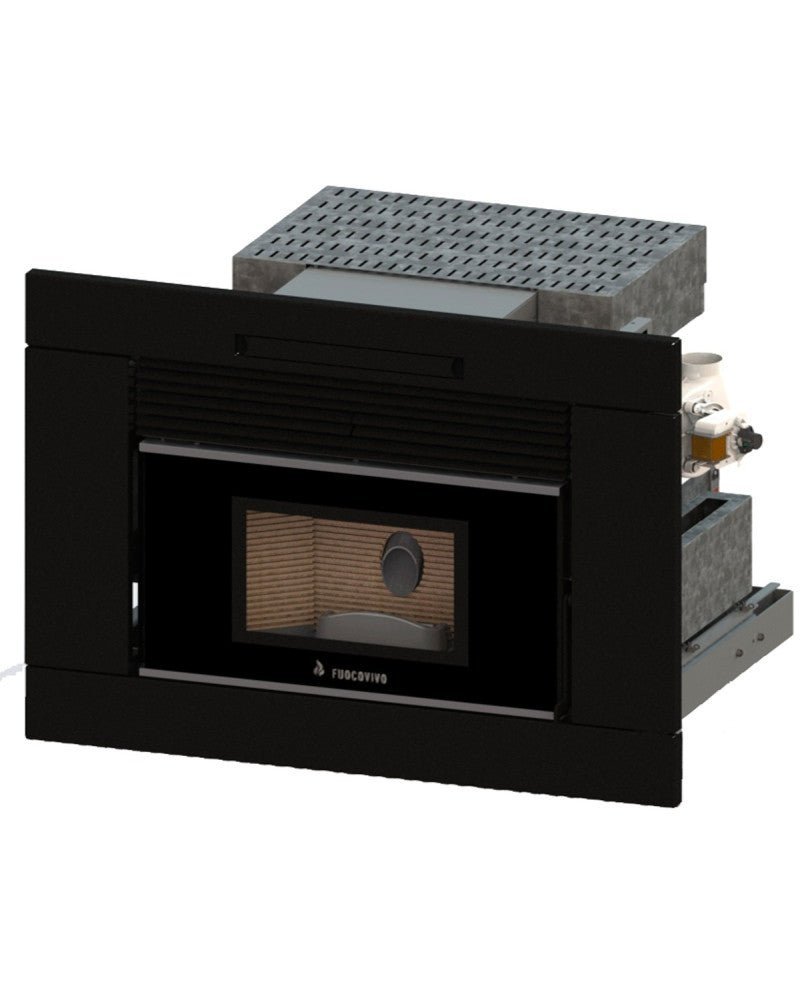 Insert canalizable 12kW + chimenea INOX de regalo – Llaima